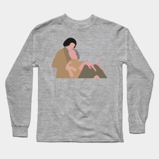 Hotdog Finger Universe Long Sleeve T-Shirt